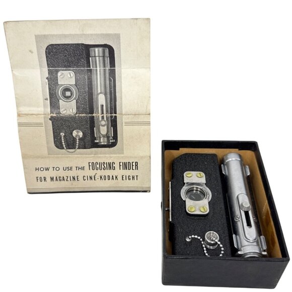 Eastman Kodak Cine-Kodak Eight Focusing Finder W/ Box - Picture 1 of 3